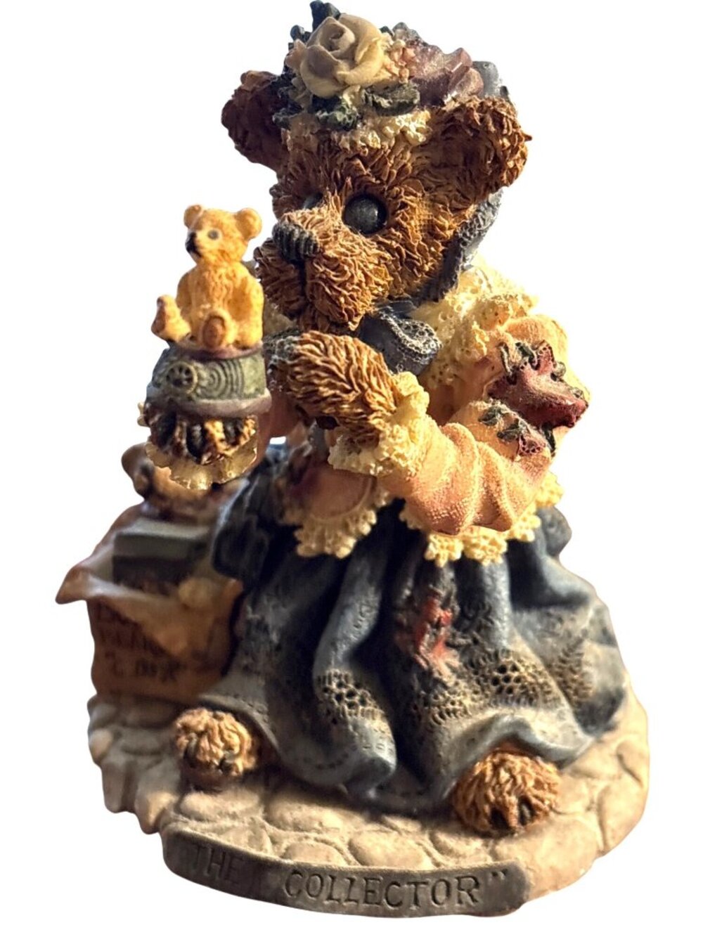 Vintage Boyds Bears & Friends The Collector Figurine Style #227707 Resin 1998 - Picture 10 of 16